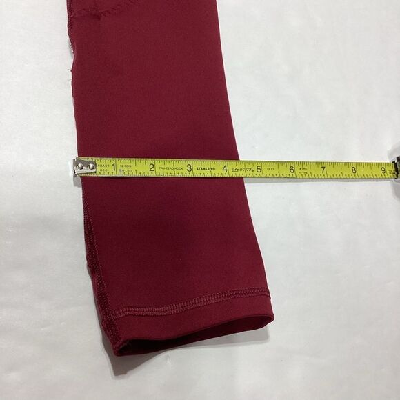 Victoria Sport Burgundy Leggings Knockout By Victoria’s Secret M - Picture 12 of 14